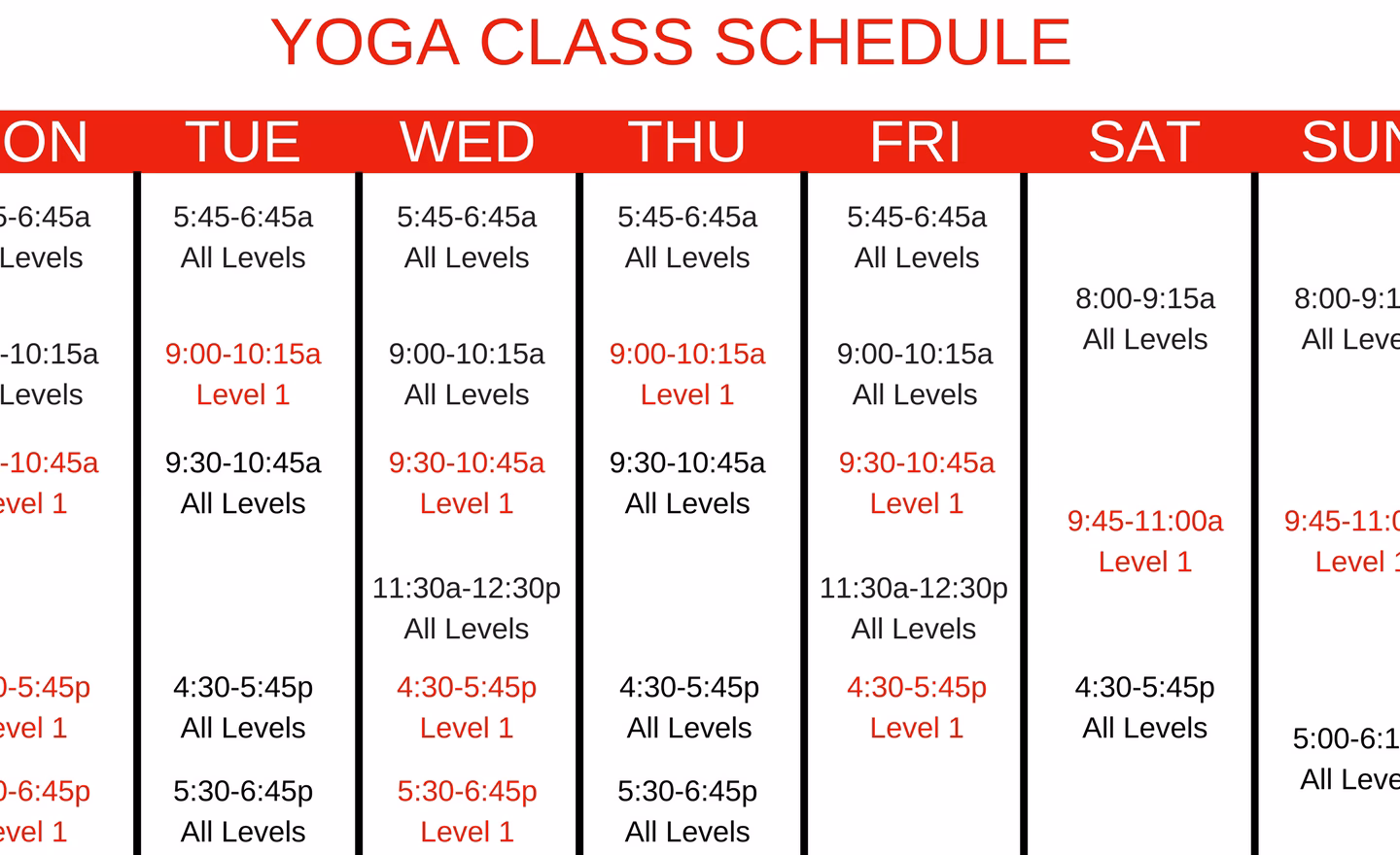How much is CorePower Yoga a month?