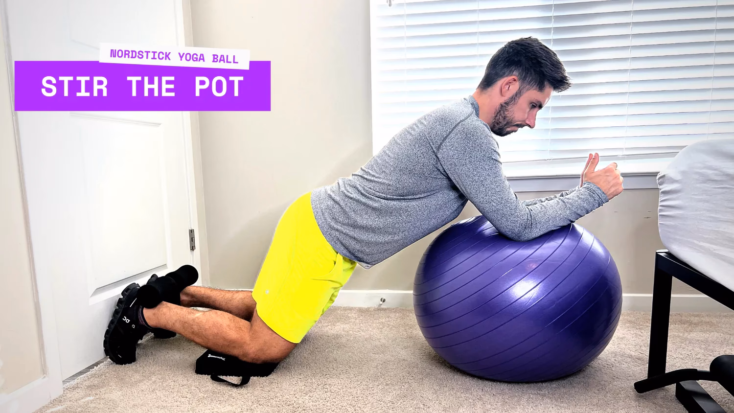 What is ball yoga?