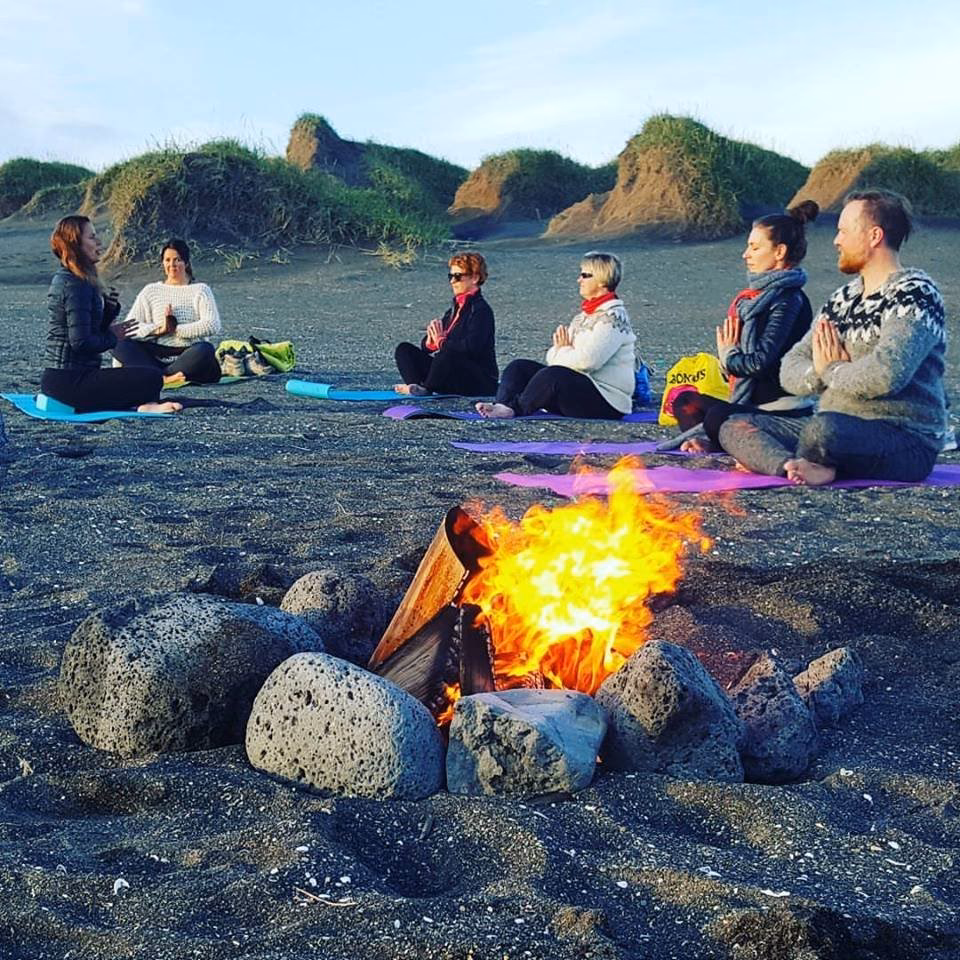 Do I need a mat for beach yoga?
