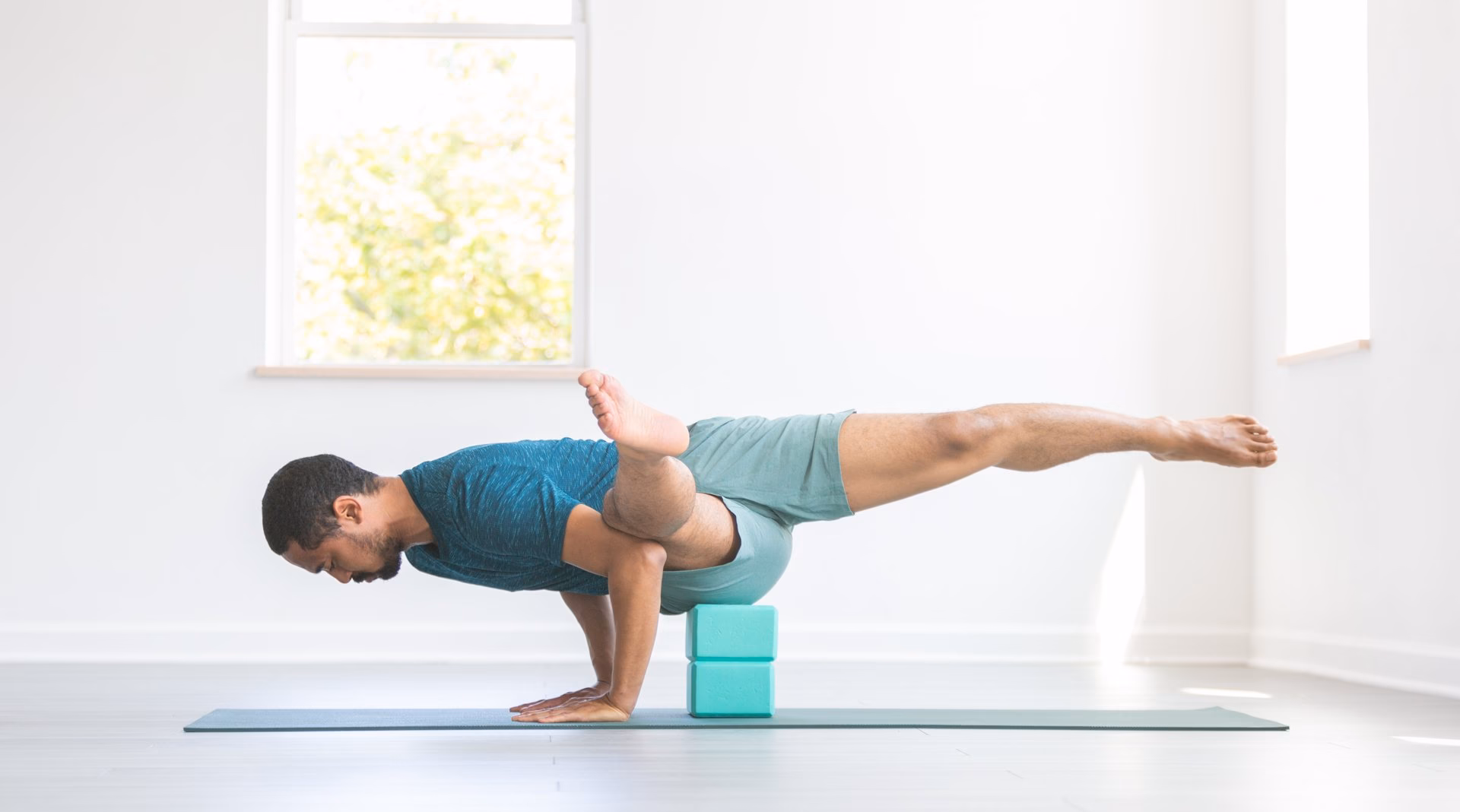 What is the easiest yoga arm balance?