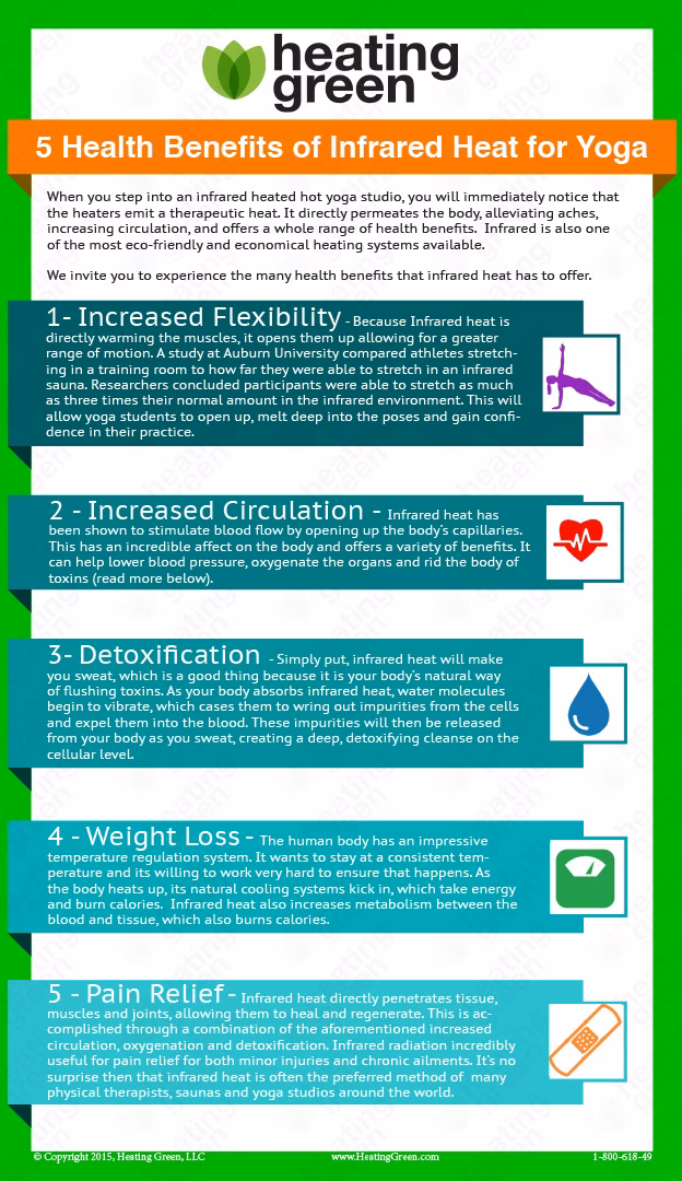 Is infrared hot yoga good for you?