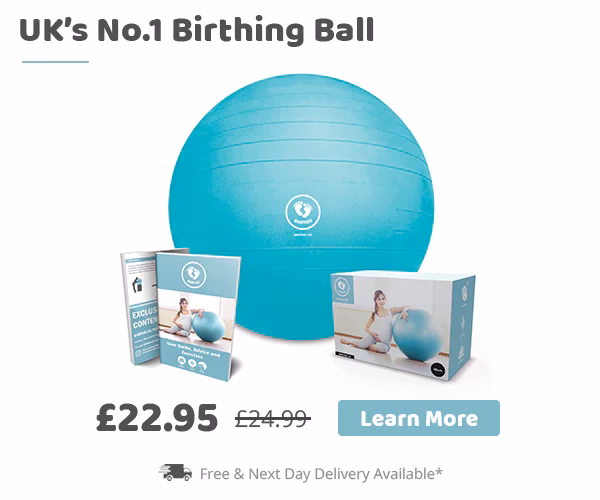 When should you start using a yoga ball during pregnancy?