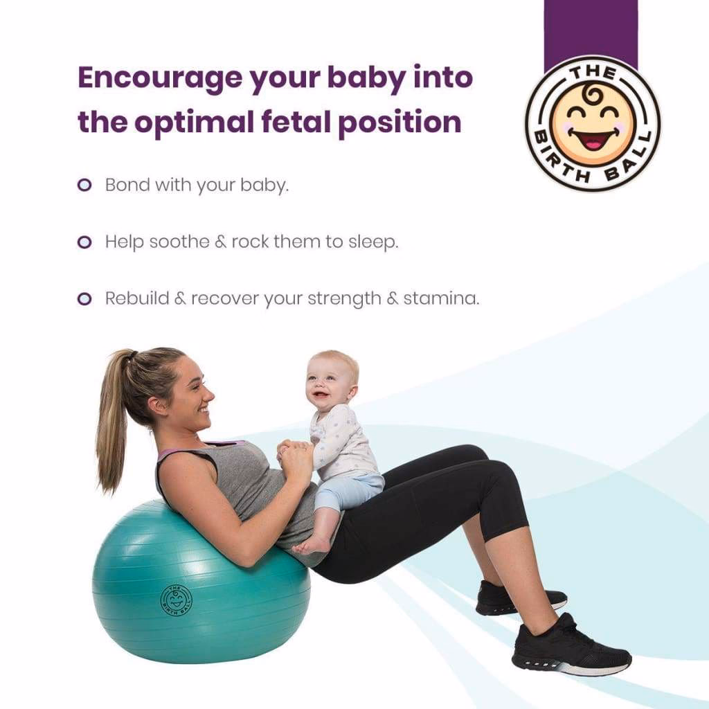 Does birthing ball help open the cervix?