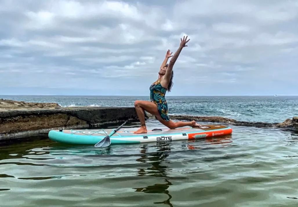Can you do yoga on an inflatable paddle board?