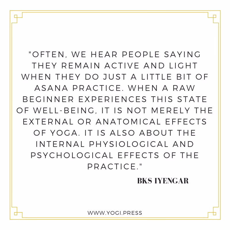 What is yoga according to BKS Iyengar?