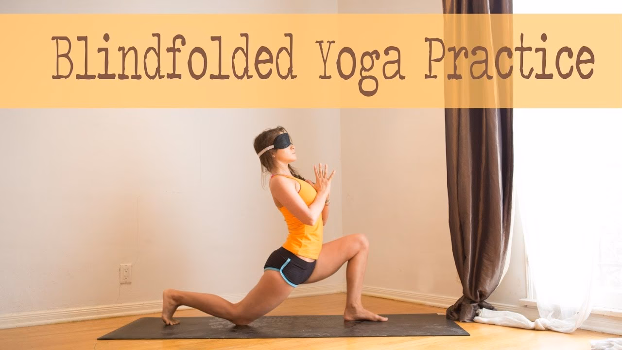 What is blind yoga?