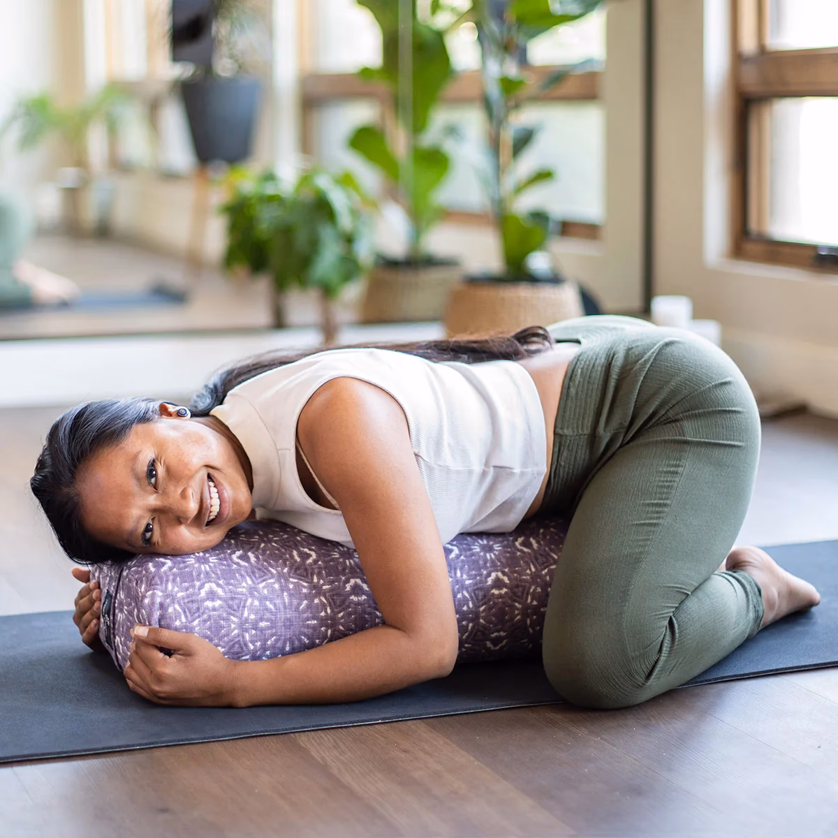 What yoga pose stretches your back?