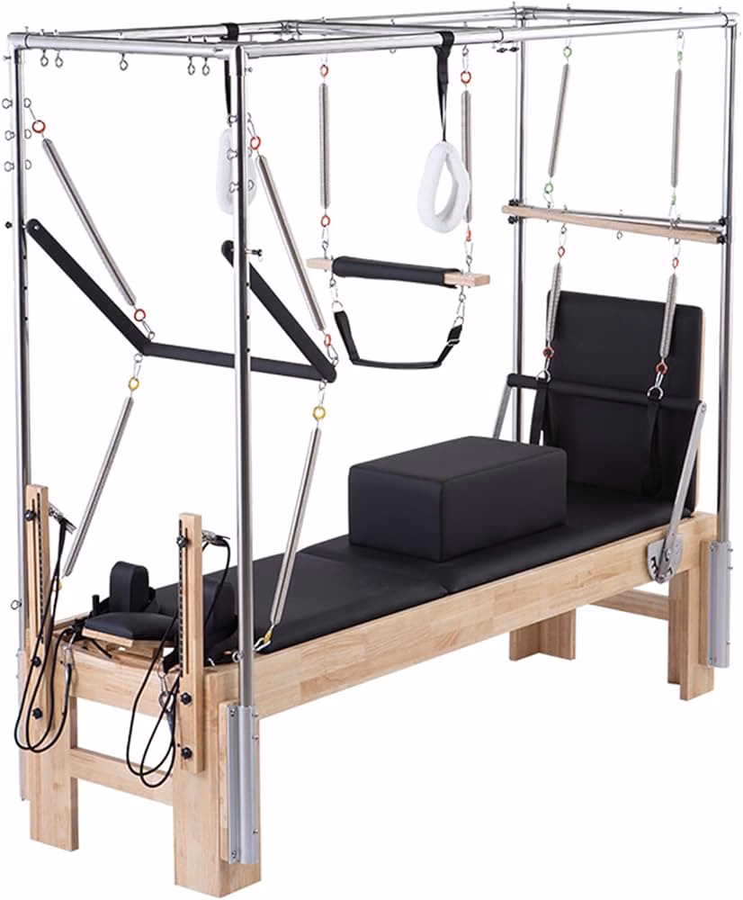 What is the difference between a Cadillac and a Pilates Reformer?