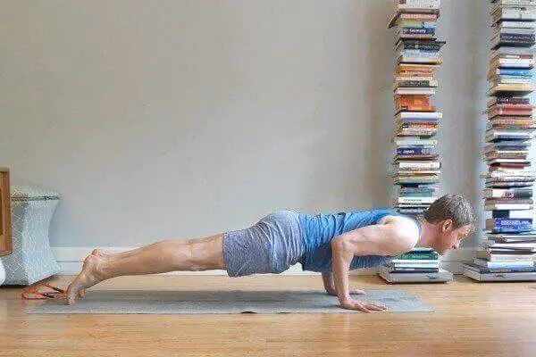 What does chaturanga mean in yoga?