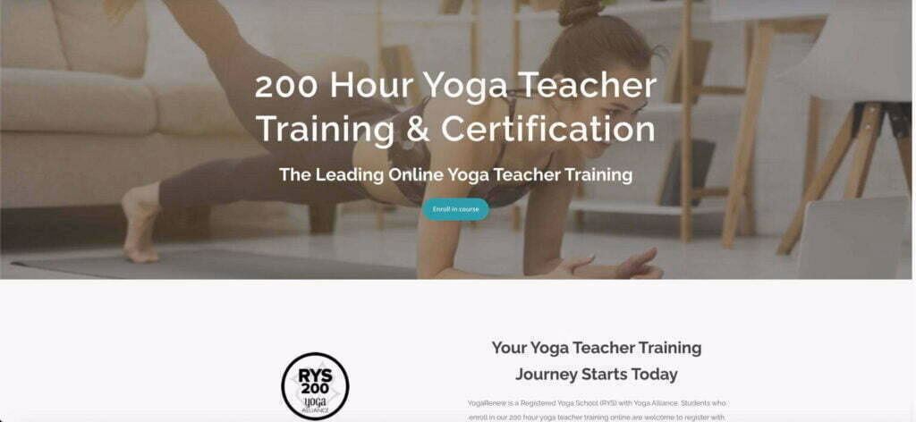 Which certificate is best for yoga?