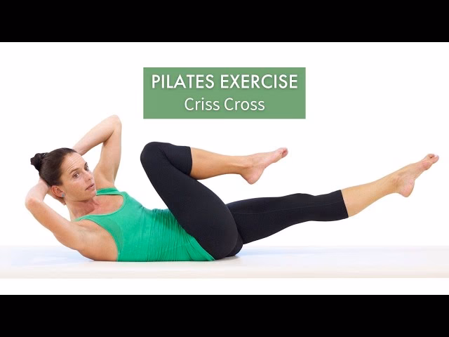 What is a criss-cross in Pilates?