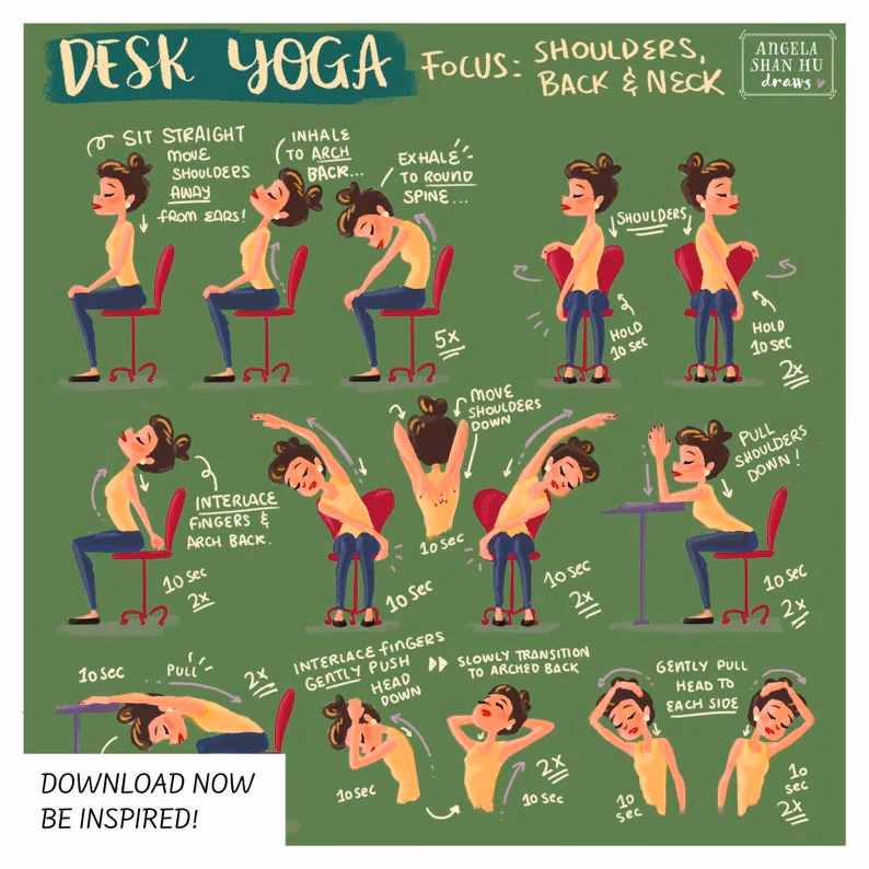 How to work a desk job with lower back pain?