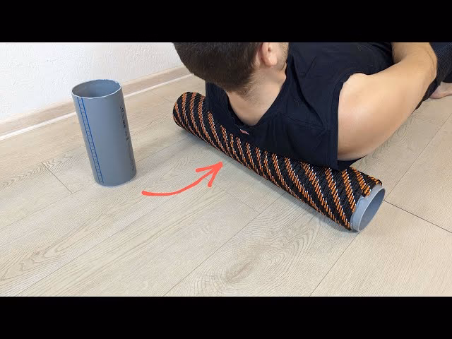 What can I use as a foam roller if I don't have one?