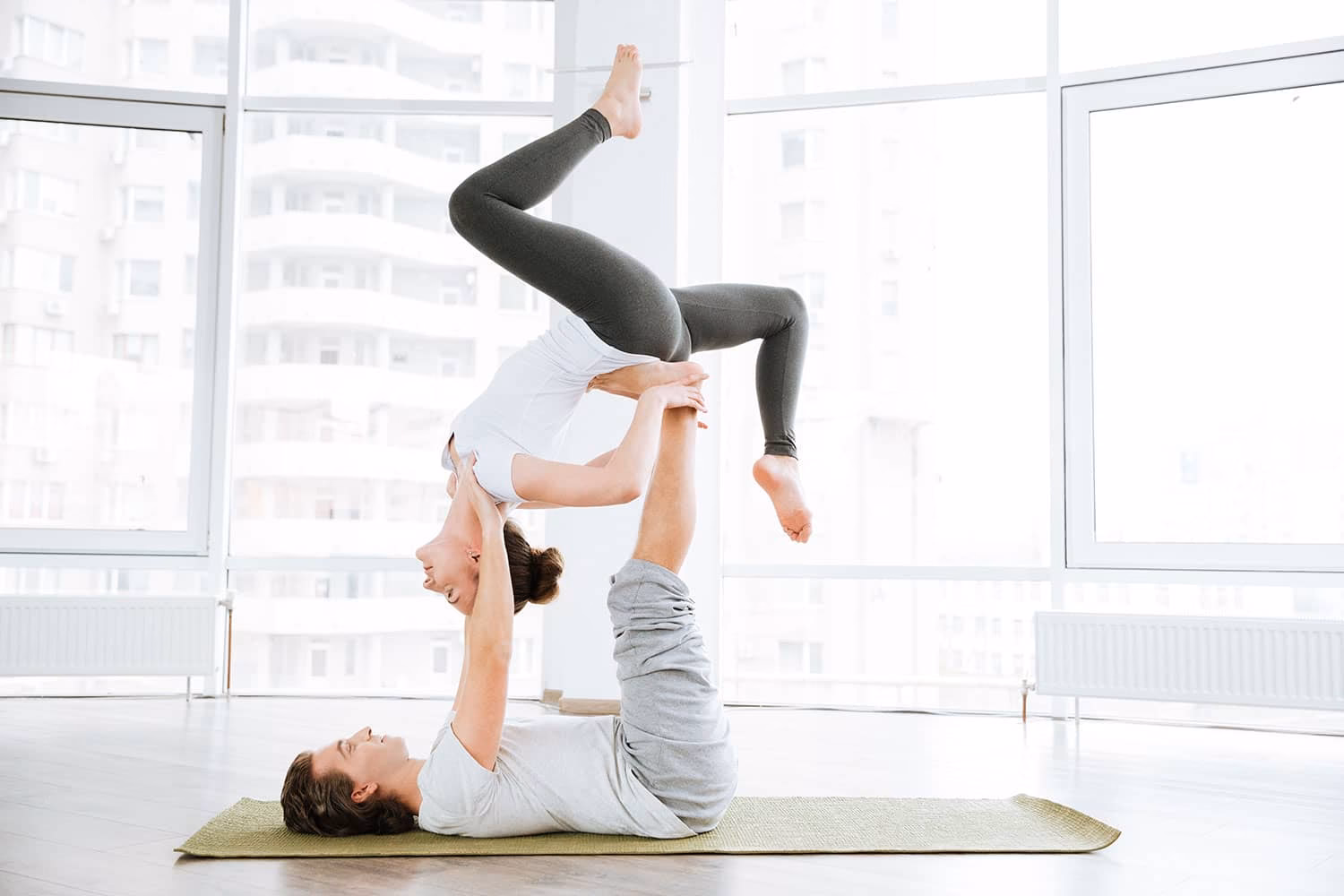 How to do yoga with your partner?