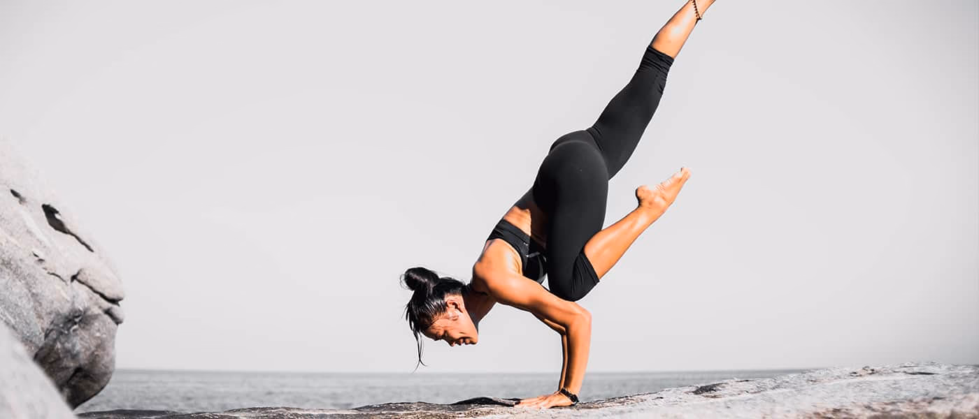 What is the fallen star pose in Sanskrit?