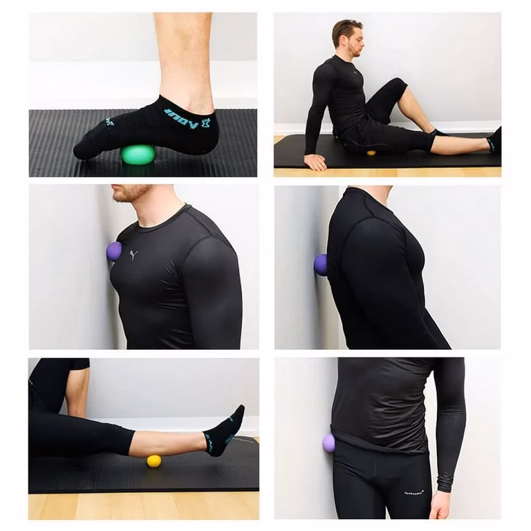 How to myofascial release with ball?