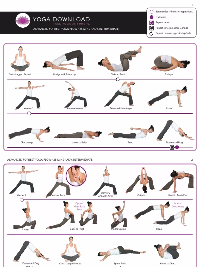 What are the pillars of Forrest Yoga?