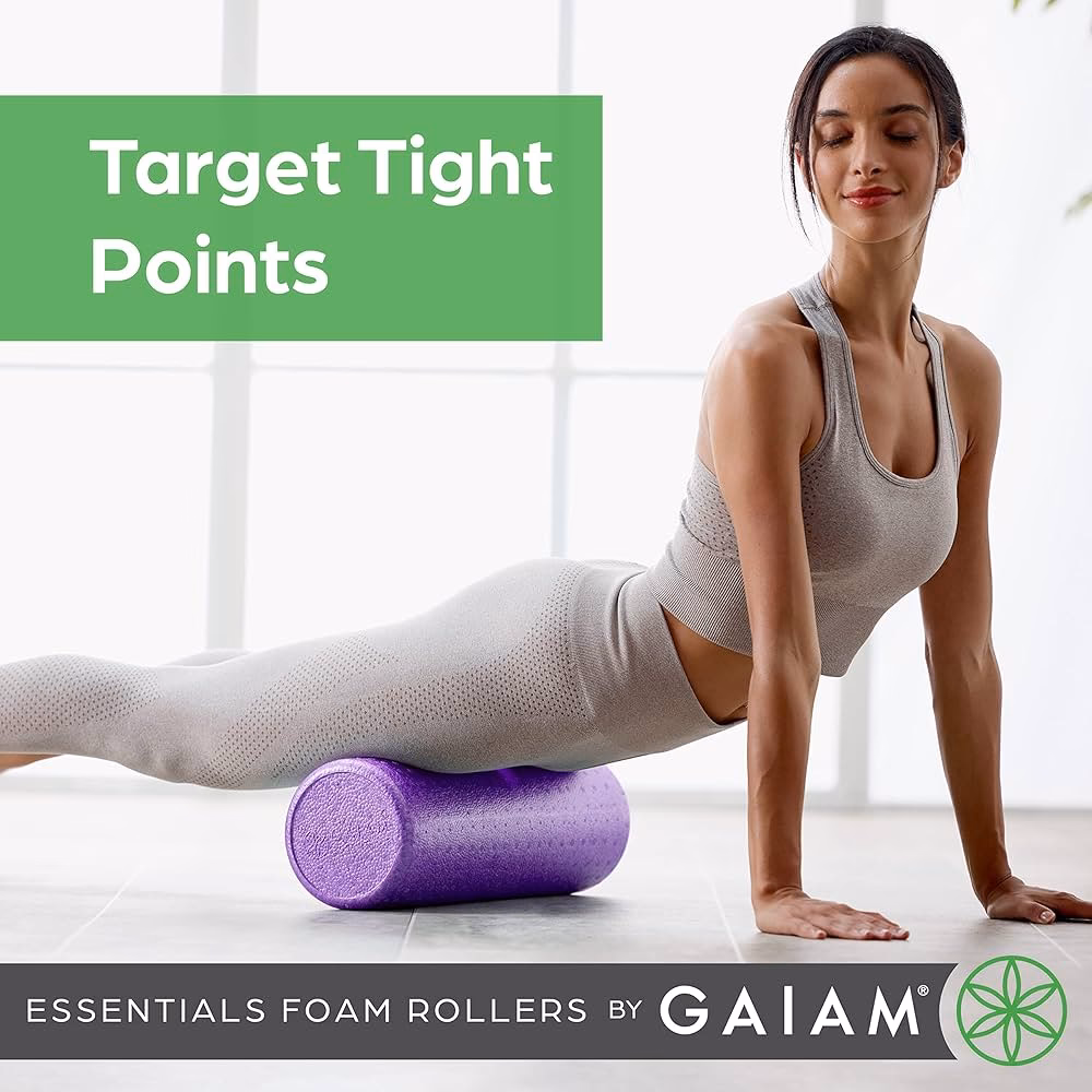 How to use Gaiam foam roller?