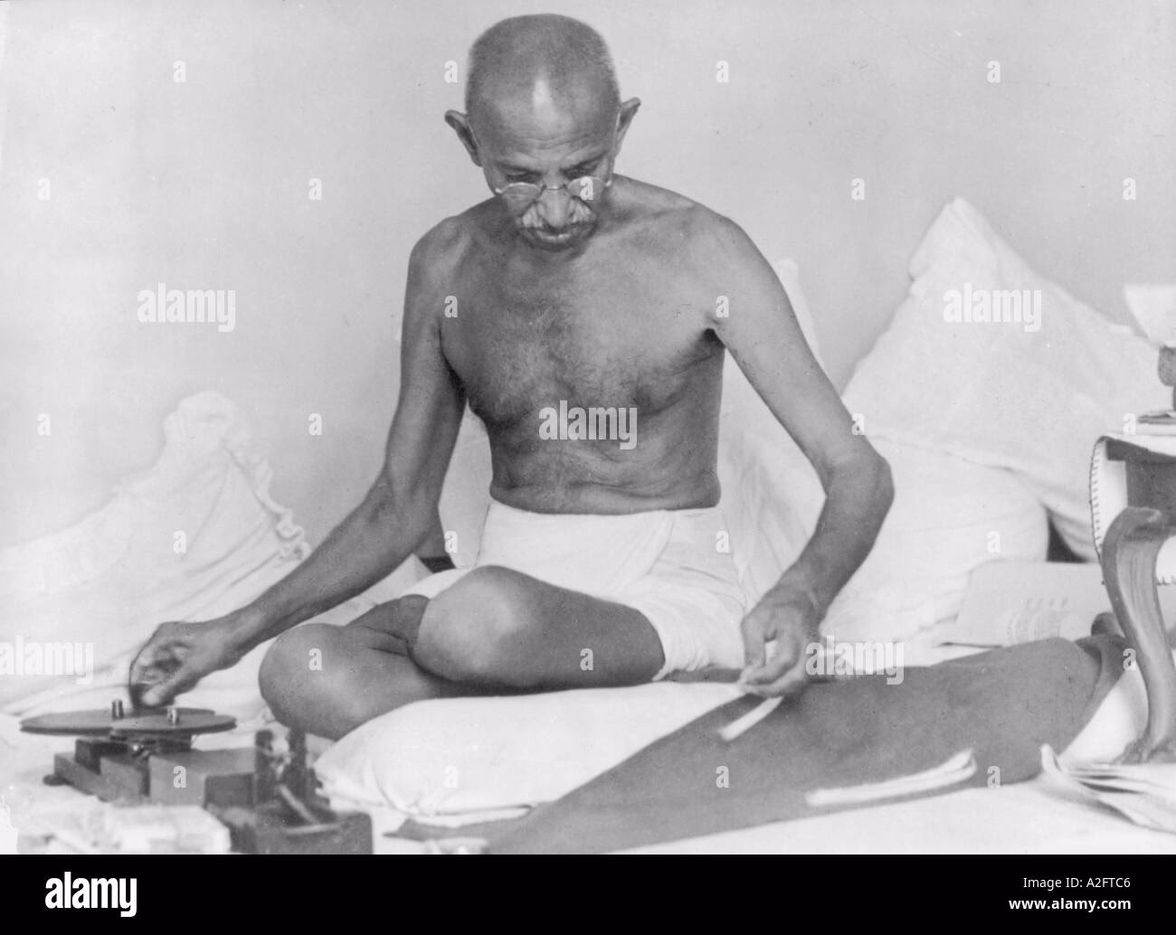 Did Gandhi do yoga?