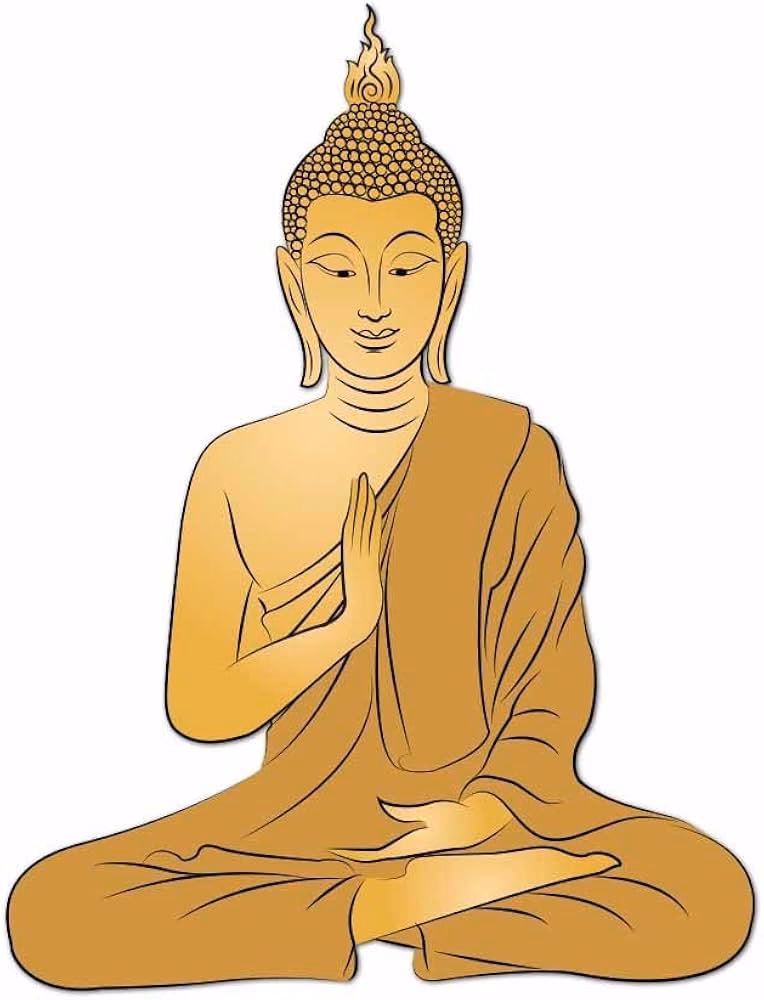 What is the theory of the Golden Buddha?