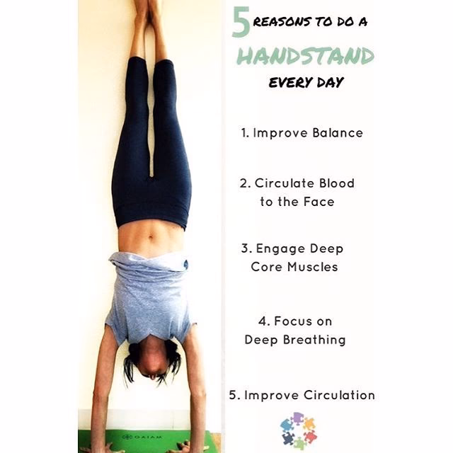 What happens if you do a handstand everyday?