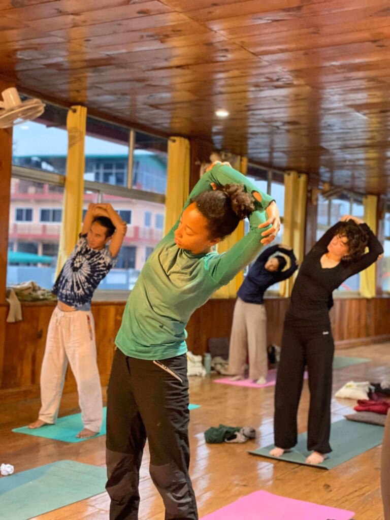 What happens after 3 months of yoga?