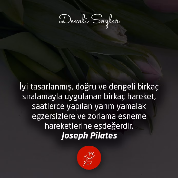 Pilatesin felsefesi nedir?