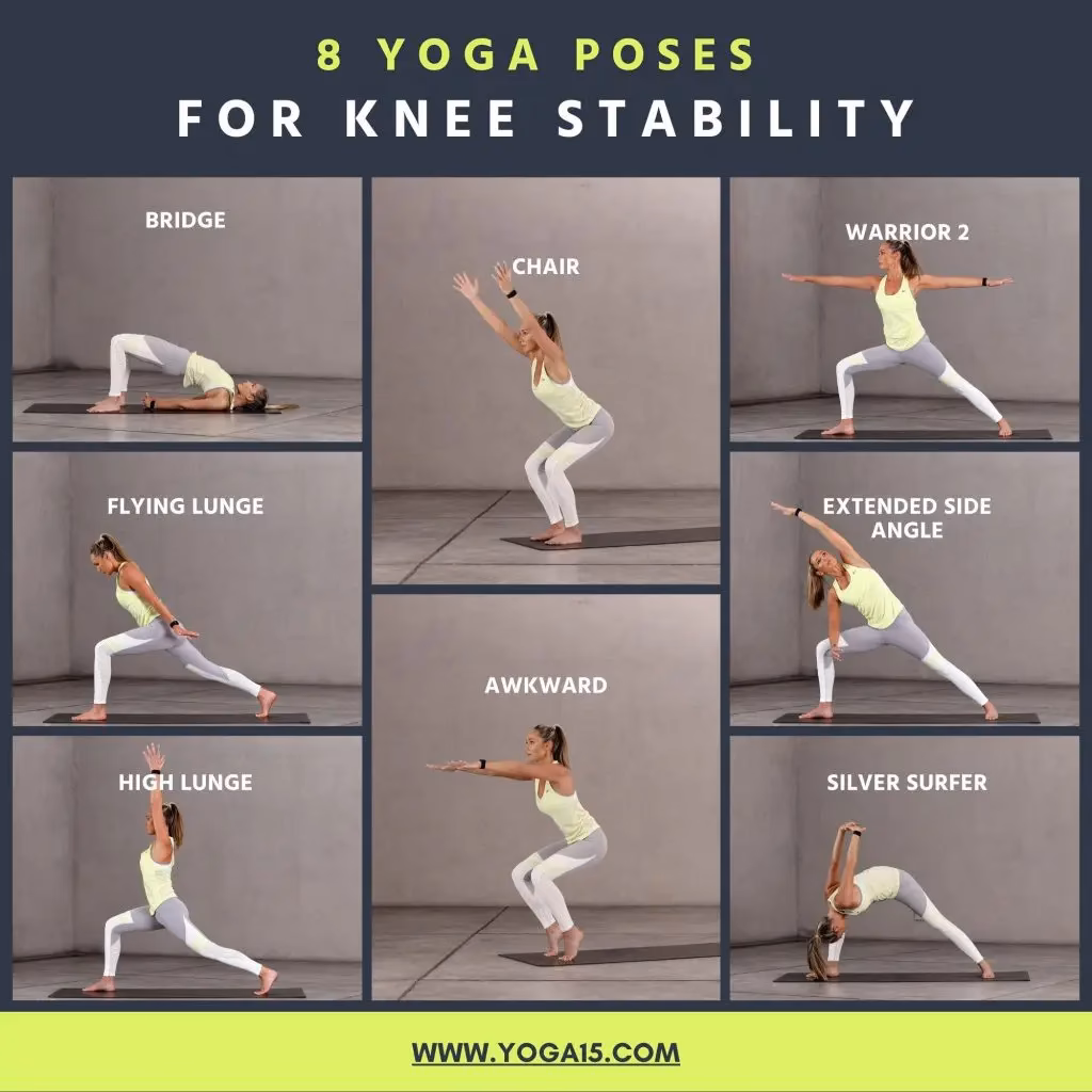 What yoga is good for knee pain?