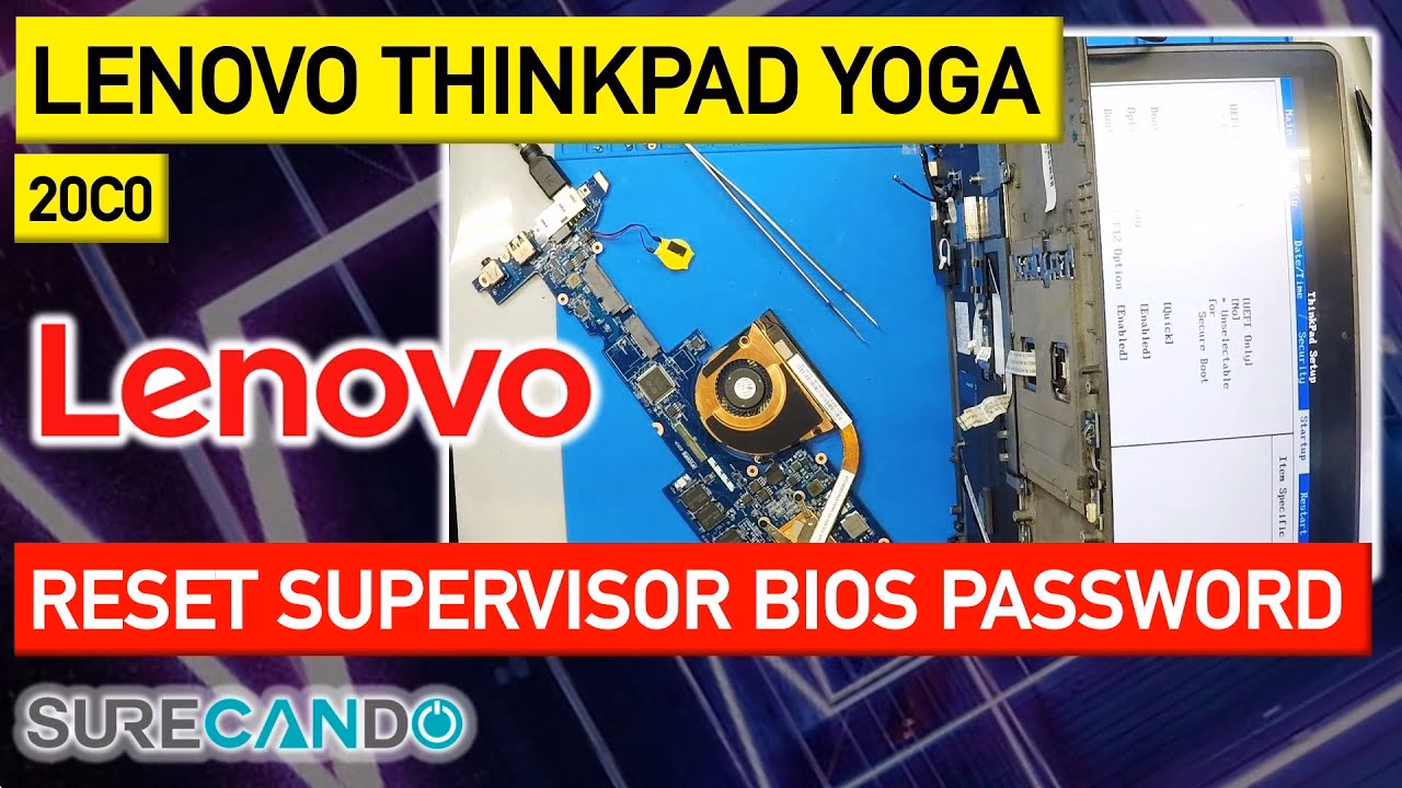 How do I restart my Lenovo Yoga BIOS?