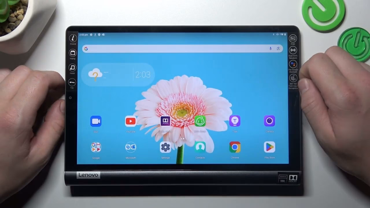 How do I cast screen on Lenovo Yoga?