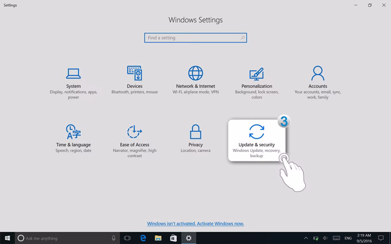 How do I factory reset my Lenovo from startup?