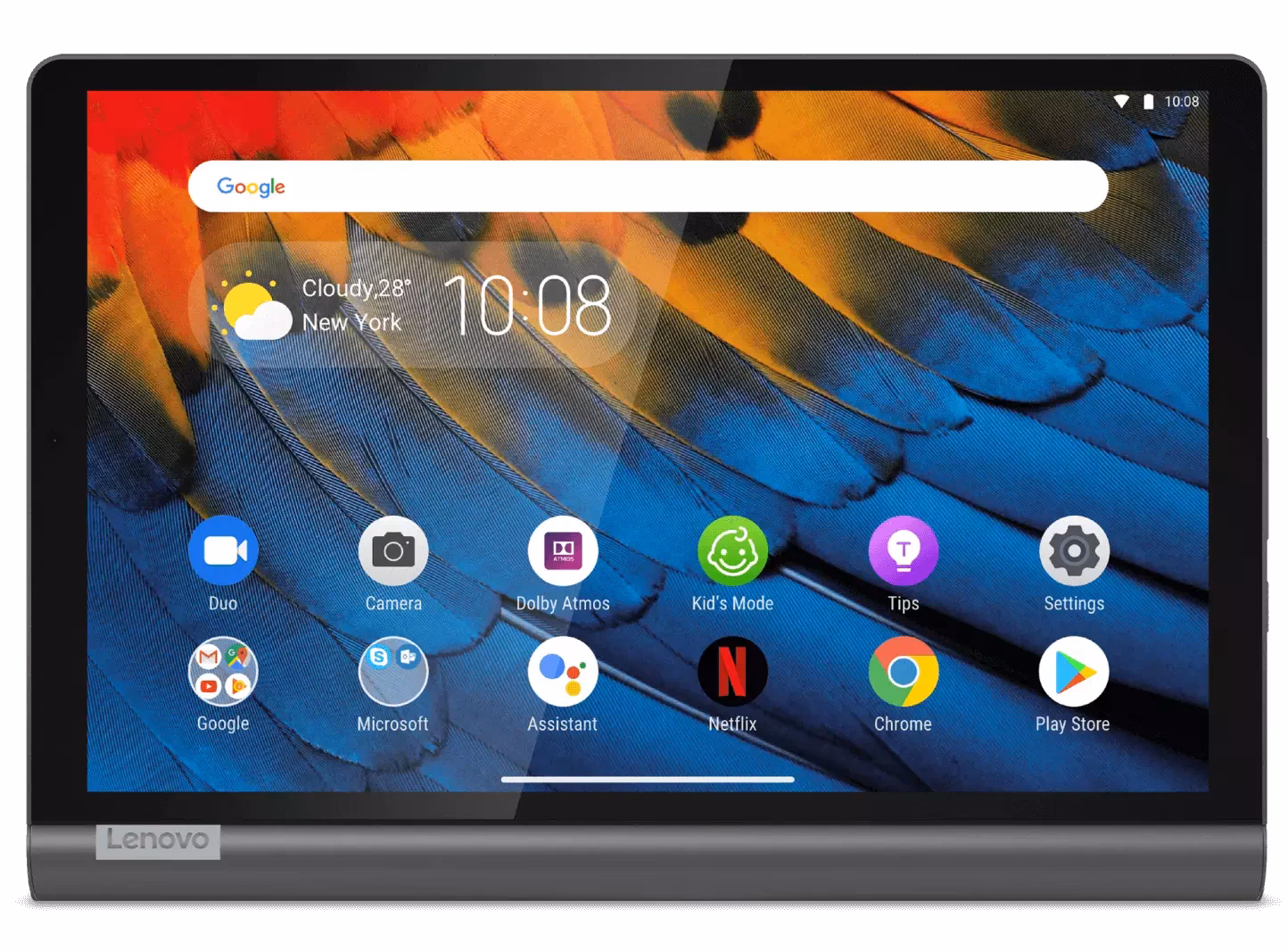 Does the Lenovo Smart Tab M8 have a SIM card slot?