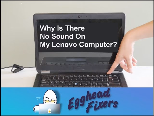 Why does my laptop suddenly have no sound?