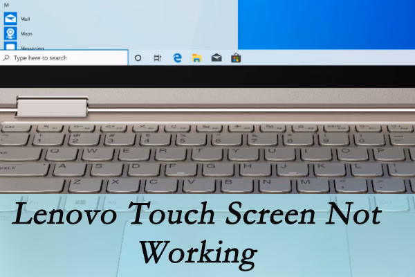 How do I fix an unresponsive touch screen laptop?