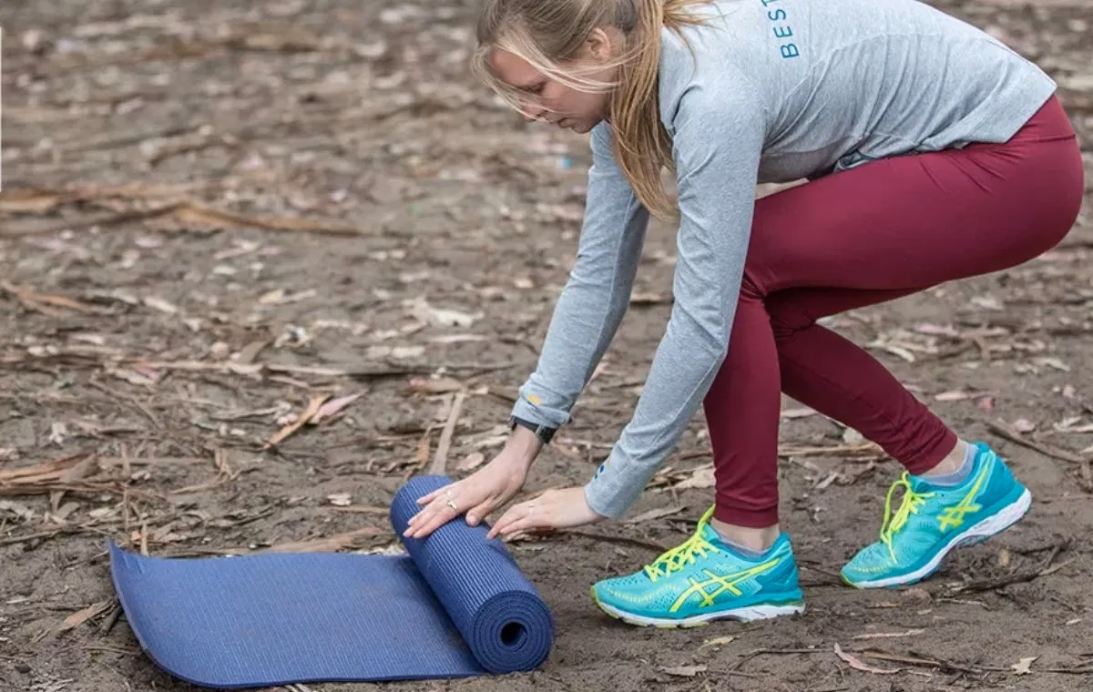 Can yoga mats be used outside?