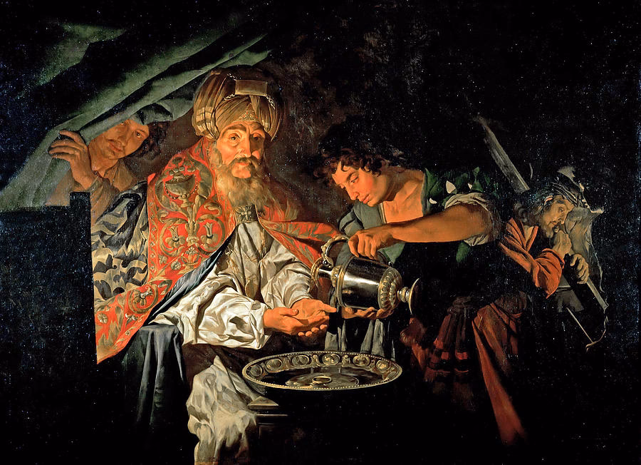 What is the ritual of hand washing in the Bible?