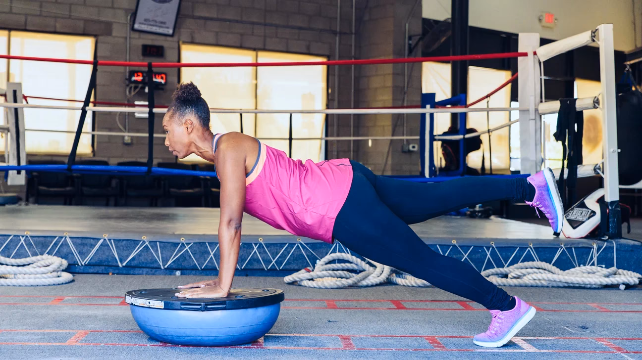 How long should you stand on a wobble board?