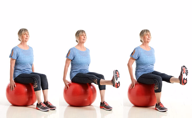 Are exercise balls good for seniors?