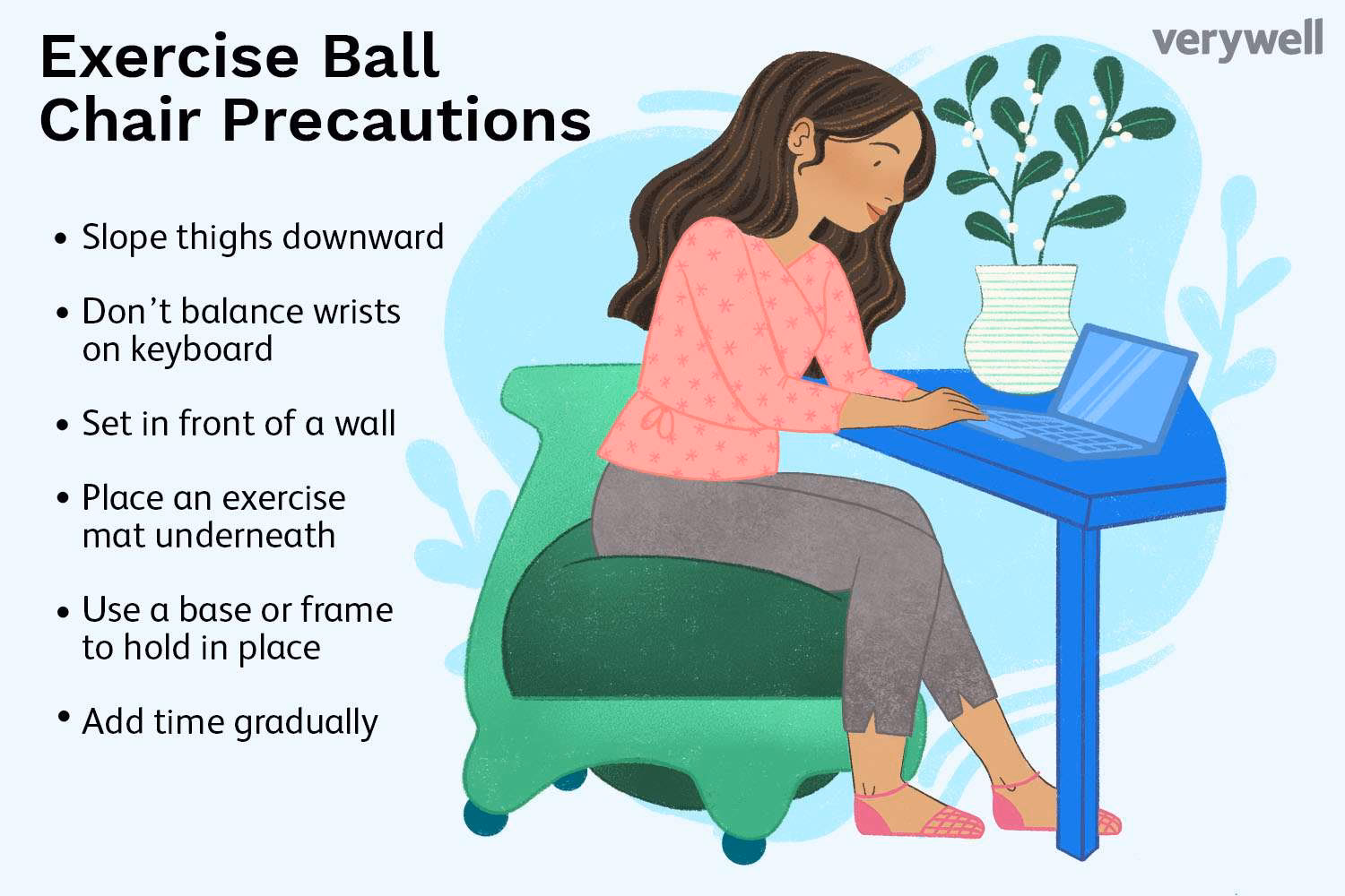 Can you sit on an exercise ball while watching TV?