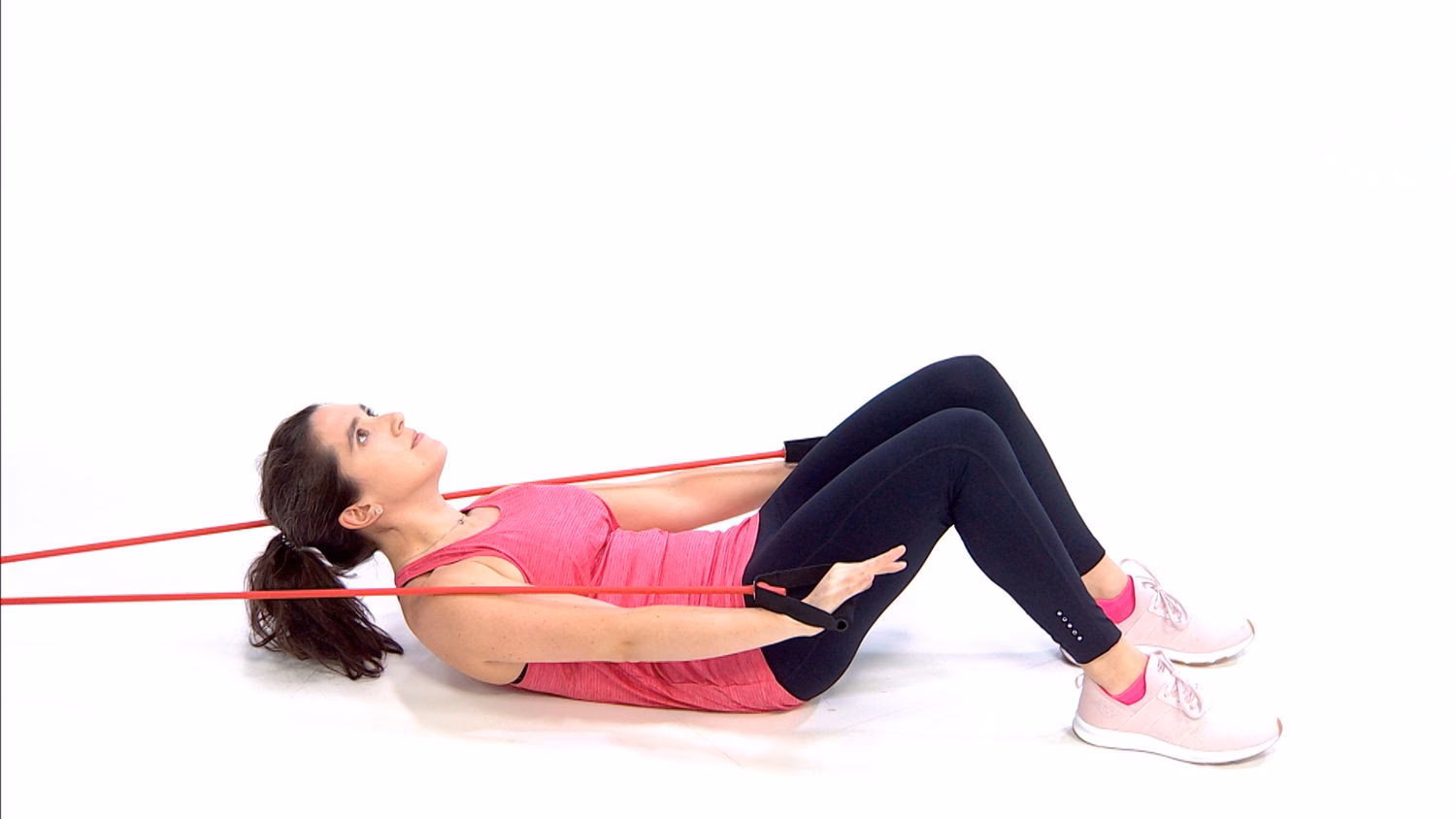 Can you tone your stomach with resistance bands?