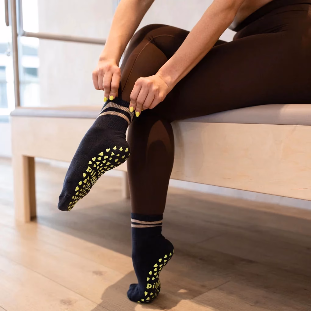 What kind of socks to wear for Pilates?