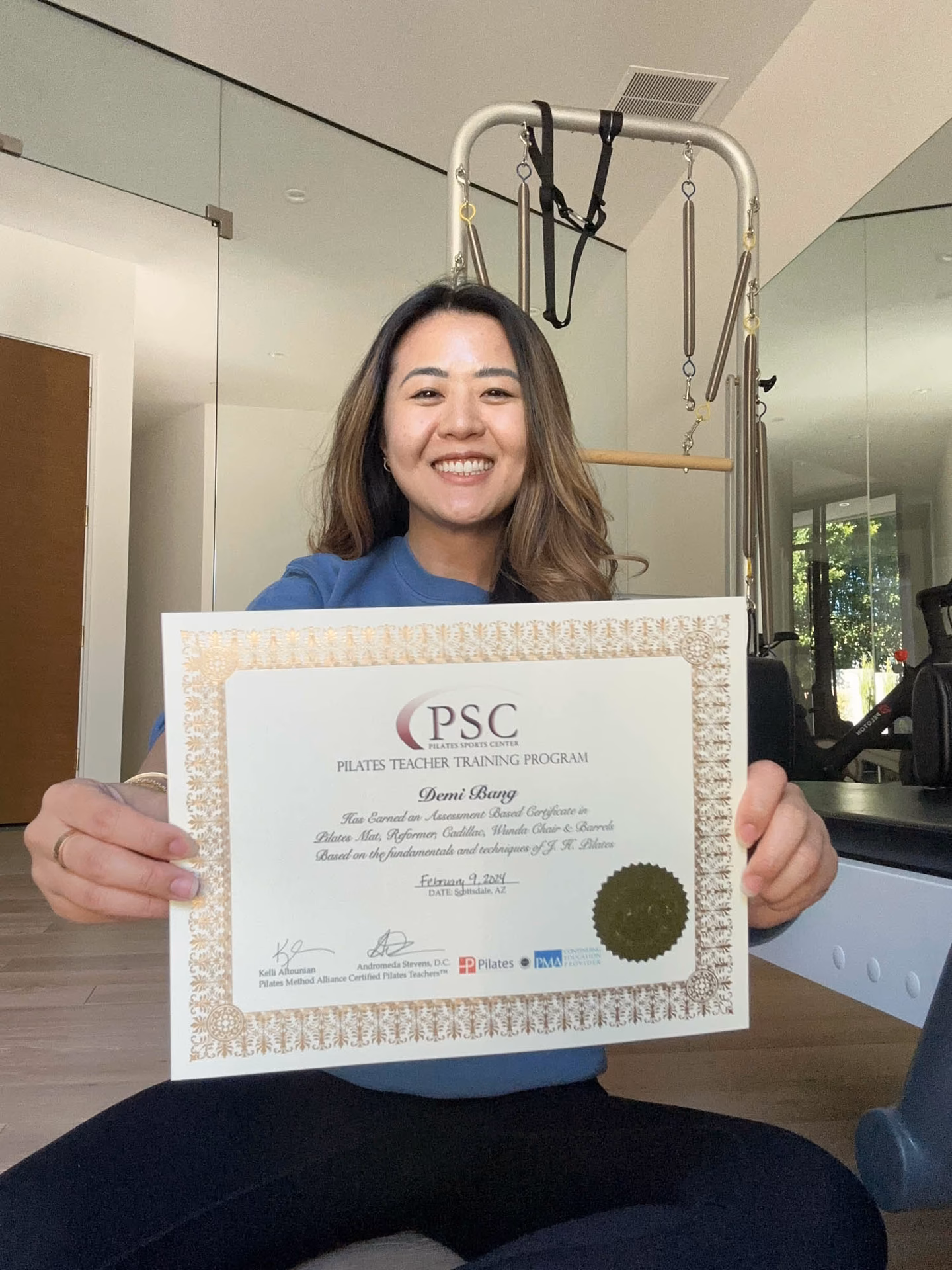 How long does it take to qualify as a Pilates instructor?