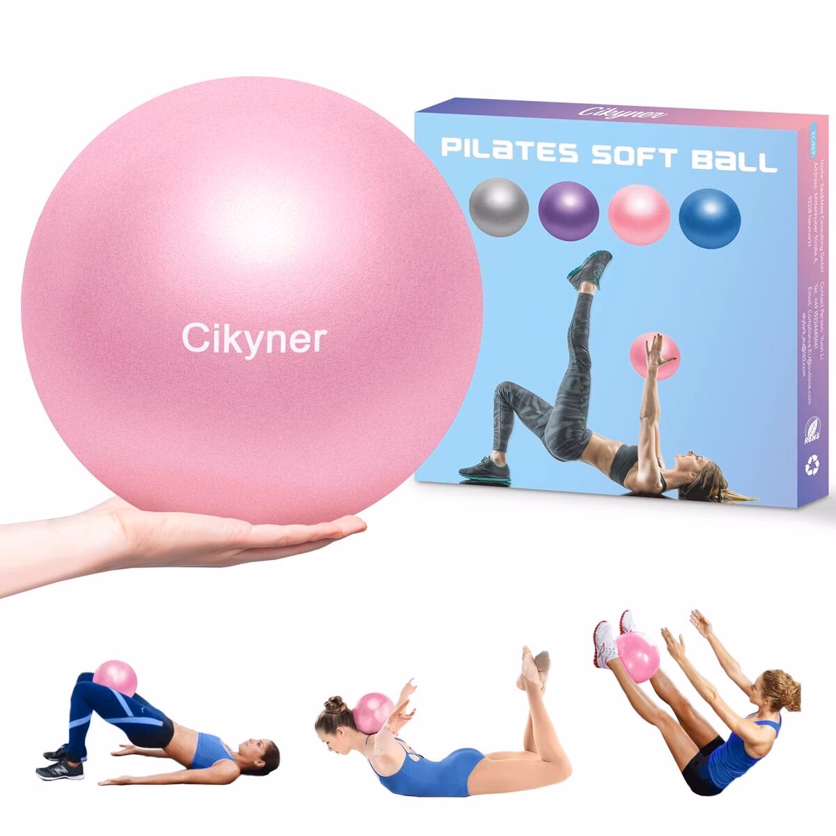 What to use instead of a small Pilates ball?