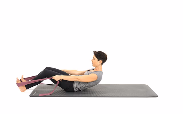Why do my exercise bands roll up?