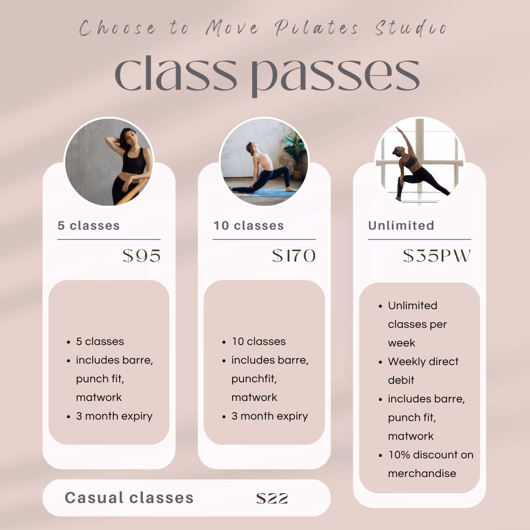 How much Pilates per session?