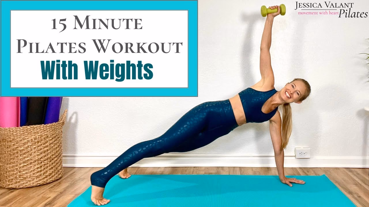Are 5 pound weights too heavy for Pilates?