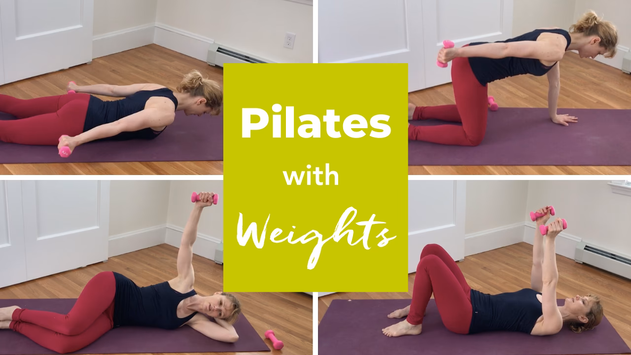 Are 5 pound weights too heavy for Pilates?