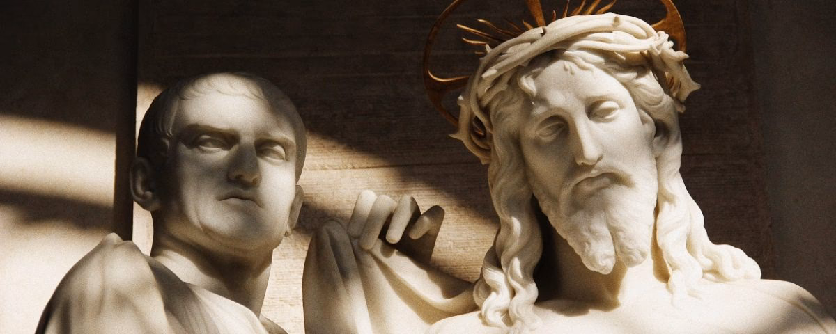 Why did Pilate crucify Jesus?