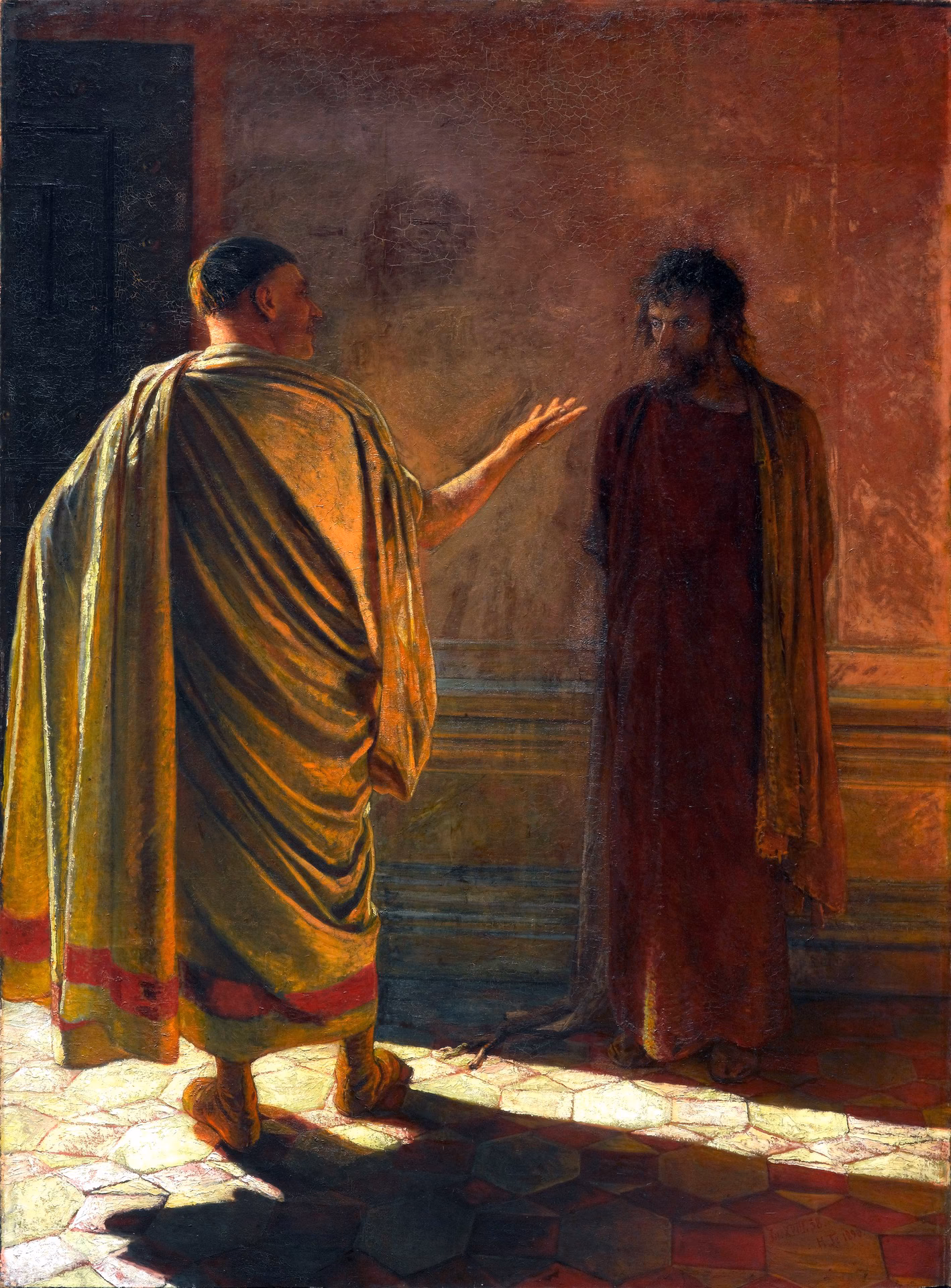 Why did Pontius Pilate say what is truth?