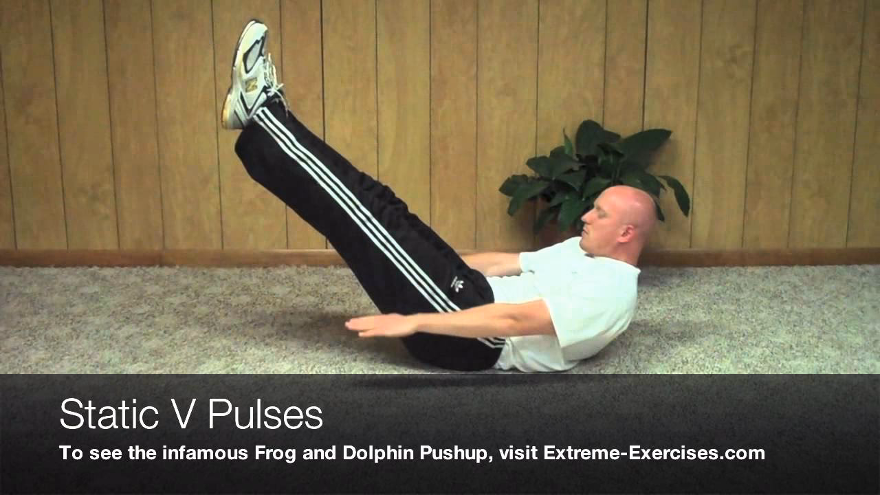 What are the benefits of the v-sit exercise?